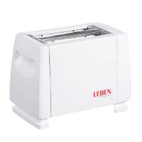 Тостер 750Вт, 2 отдел, функция выжигания фигурки на хлебе, 6 степеней поджарки, 220В, арт.RF9 LEBEN 