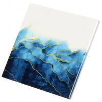 Подставка под горячее керам квадрат 16см Navy Leaves Daniks 