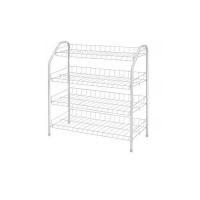 Этажерка для обуви 4 полки 660х280х700мм ЭТ1 матовый белый 
