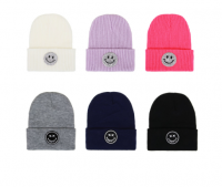 Шапка детская, р-р 52-54, 6цв, СЗШ-15 