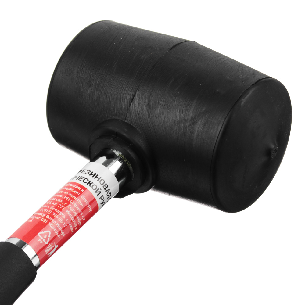 Киянка резиновая с металлической ручкой FALCO, 225гр 