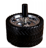 Пепельница бездымная Шина, 10х9,5см 