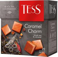 Чай Тесс пирамидка Карамель Шарм 1.8гр.*20*12 чай нап 
