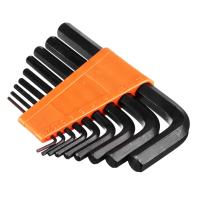 Набор ключей - шестигранников ЕРМАК 2,0-12мм, 9шт. (009) 