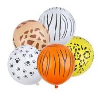 Набор воздушных шаров FNtastic Животные 5шт с принтом латекс 5 видов 
