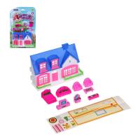 Домик с мебелью ИГРОЛЕНД 19х4х24,9см 2 дизайна 