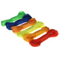 Веревка капроновая 5 цветов, 20м x 3мм 