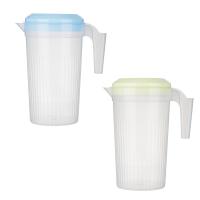 Кувшин для воды пластик Лайм 20.5x24см 2 цвета 2400мл 