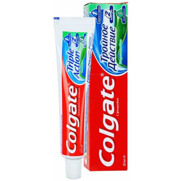 Зубная паста COLGATE Тройное действие 50мл 
