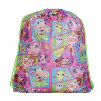 Мешок для сменной обуви на завязках Кавай 34,8x41,5см, полиэстер 