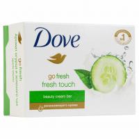 Крем-мыло DOVE, 135г Прикосновение свежести/Огурец  