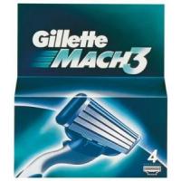 Кассеты GILLETTE Mach3, 4 шт 