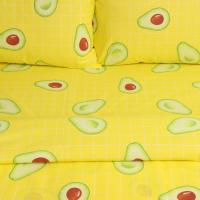 Постельное бельё евро LoveLife Avocado бязь 225х215см 240х220см 50х70см-2шт 