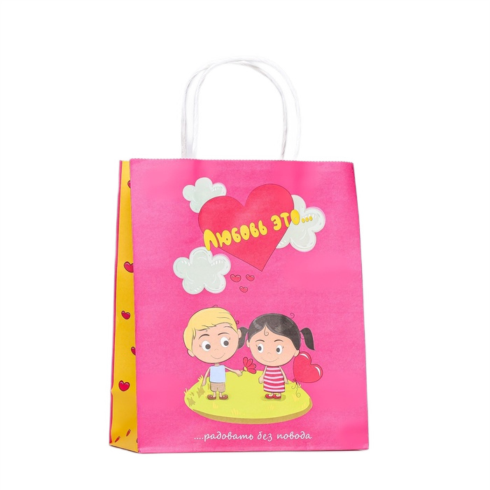 Пакет Хоровод полиэтиленовый с вырубной ручкой 19х25см 30мкм 