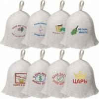 Шапка для бани с принтом  