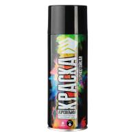 Краска аэрозоль ЕРМАК 400 мл термостойкая черная 