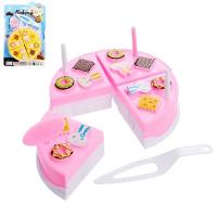 Игровой набор для резки Мини тортик с аксессуарами, МИКС 