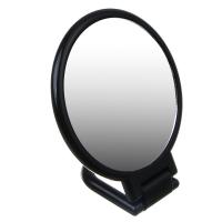 Зеркало настольное складное ЮНИLOOK Леон зум 1,х2 пластик стекло 15,5х9,3х0,8см черный 