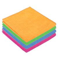 Салфетка из микрофибры в клетку, универсальная VETTA, 30х30см, 220 г/кв.м. 4 цвета, 3822 