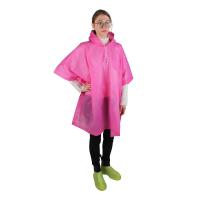Дождевик-пончо с кнопками INBLOOM 90х110см PEVA 120мкм 