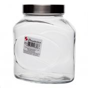 Банка с металлической крышкой 1000 мл ЭЛИПС 