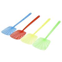 Мухобойка пластик 46см, 4 цвета 