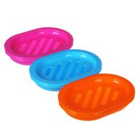 Мыльница "Классика", ПП, 13x10x2,5см, 3 цвета 