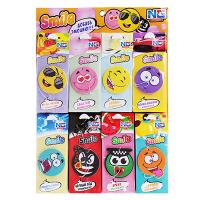 Ароматизатор бумажный NEW GALAXY "Модные смайлы", дисплей 80 штук, цена за 1шт 