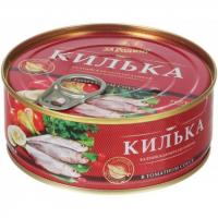 Килька неразделанная в т/с За Родину! 240г ключ 