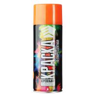 Краска аэрозоль ЕРМАК флуоресцентная оранжевая 400мл 