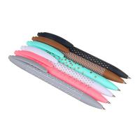 ClipStudio Авторучка шариковая синяя, корпус "софт тач" с принтом, 0,7мм, 6 дизайнов, пластик 