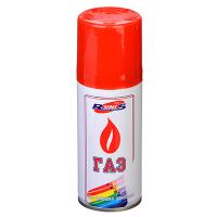 Газ для зажигалок RUNIS, метал. баллон, 140мл, белый, с насадками, арт.1-007 