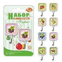 Набор из 2-х крючков "Фрукты"  