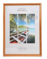 Фоторамка дерево Image Art С18 30х42см,пластиковый экран орех 