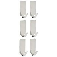 Набор крючков ВЕСЕЛЫЙ РОДЖЕР 6шт на липучке, в блистере, металл, SD-1987 