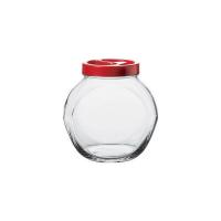 Банка с красной крышкой БЕЛЛА, объем 1500 мл 