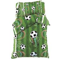 КПБ "Этель" 1,5 сп Футбол 143*215 см, 150*214 см, 50*70 см -1 шт, 100% хлопок, бязь 125 г/ 1318205 