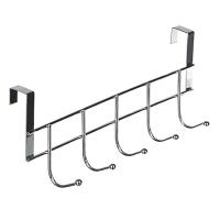 Вешалка накидная на дверь, 5 крючков VETTA, 24,5х2,5х9,5 см, металл 