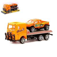 Грузовик инерционный Эвакуатор цвета МИКС 