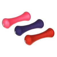 Гантель SILAPRO в форме кости с неопреновым покрытием, 3кг 