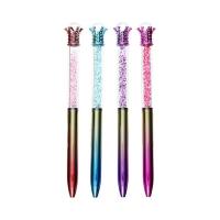 Ручка гелевая прикол МИКС Блеск Алмаз 