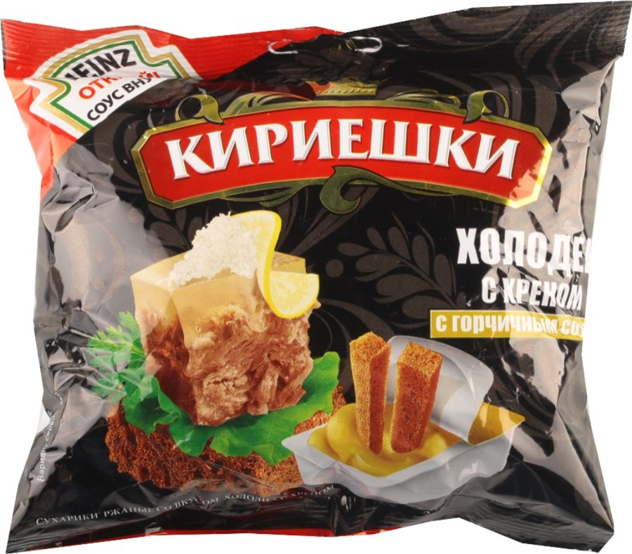 Сухарики в асс-те Кириешки 60+25г  