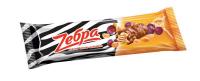 Вафли Зебра с молочным шоколадом 40г (Яшкино)  