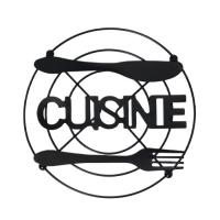 Подставка под горячее Доляна Cusine+, 18см х 17,9см х 1,2см, цвет чёрный 