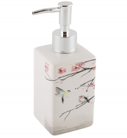 Дозатор для жидкого мыла Сакура керамика DIS-S 6517 Рыжий кот 