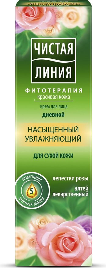Крем для лица Чистая Линия, 40 мл в ассортименте  