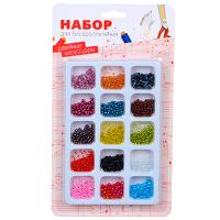 Набор для бисероплетения, 15 отделений, пластик, G-59 