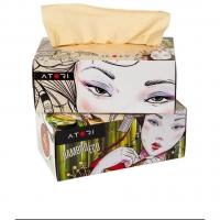 Салфетки бумажные Atori Bamboo Eco двухслойные 220л 