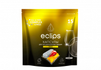Капсулы для посудомоечных машин Eclips Prime Цитрус 15шт 