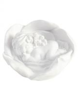 Сувенир Ангелочек спящий в цветке МИКС 3,5х5,5х5,5см 